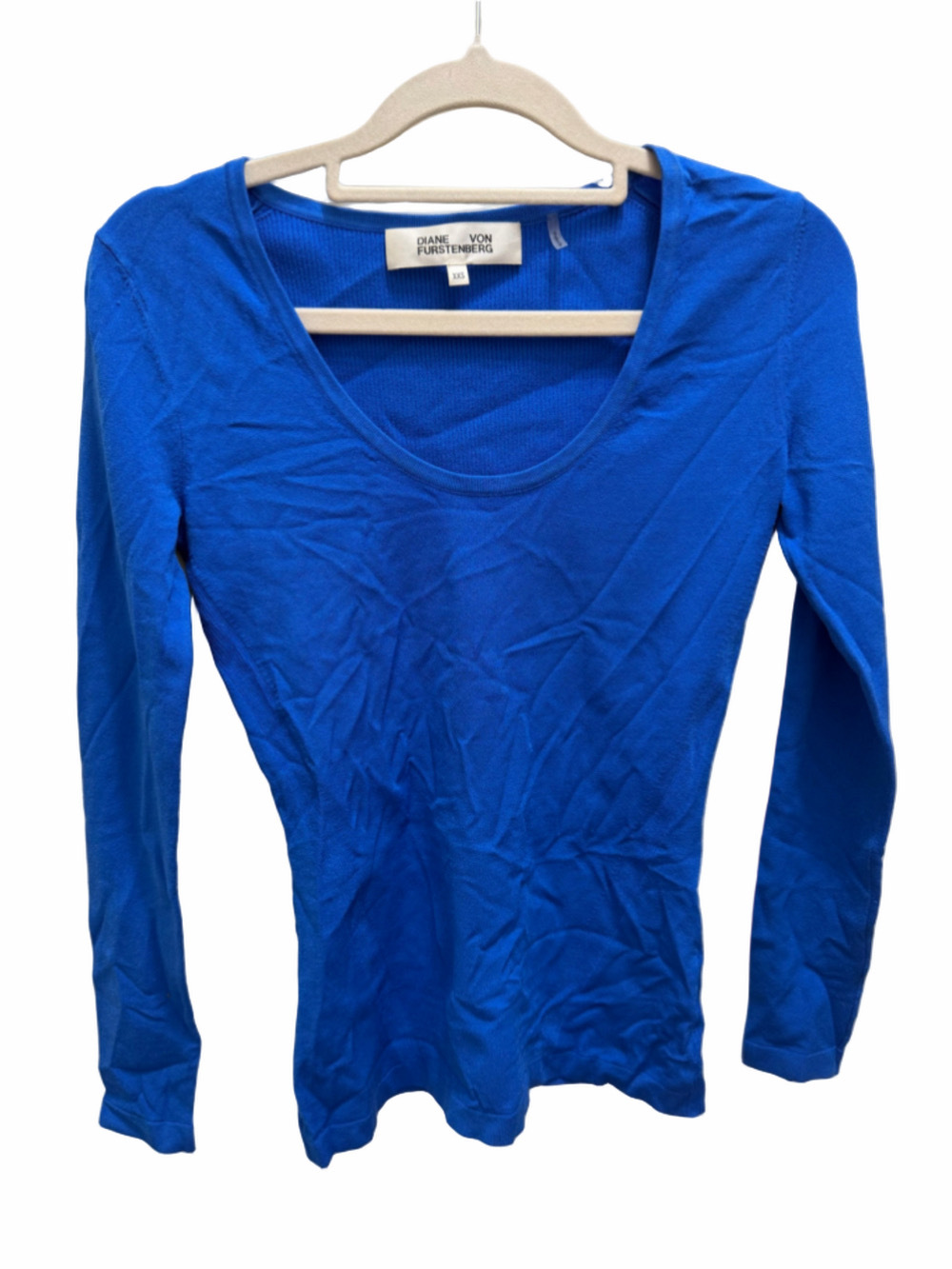 Diane von Furstenberg Long Sleeve Blouse Size XXSMALL